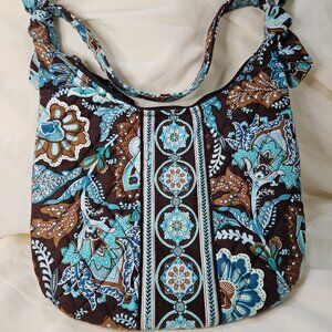 Vera Bradley Olivia Hobo "Java Blue" NWOT